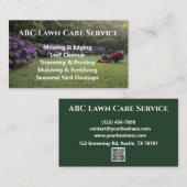 Lawnpro Premium Service Visitenkarte (Vorne/Hinten)