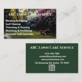 Lawnpro Premium Service Visitenkarte (Vorne/Hinten)