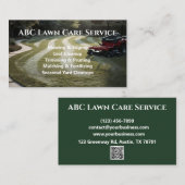 Lawnpro Premium Service Visitenkarte (Vorne/Hinten)