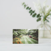 Lawnpro Premium-Service Visitenkarte (Stehend Vorderseite)