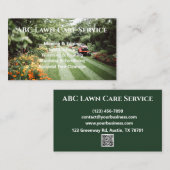Lawnpro Premium-Service Visitenkarte (Vorne/Hinten)
