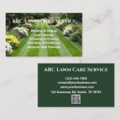 Lawnpro Premium Service Visitenkarte (Vorne/Hinten)