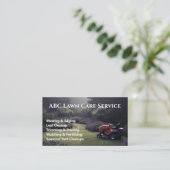 Lawnpro Premium Service Visitenkarte (Stehend Vorderseite)