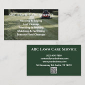 Lawnpro Premium Service Visitenkarte (Vorne/Hinten)