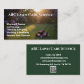 Lawnpro Premium Service Visitenkarte (Vorne/Hinten)