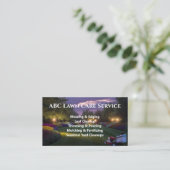 Lawnpro Premium Service Visitenkarte (Stehend Vorderseite)