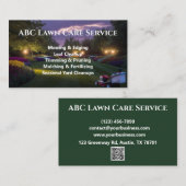 Lawnpro Premium Service Visitenkarte (Vorne/Hinten)
