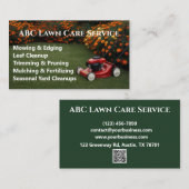 Lawnpro Premium Service Visitenkarte (Vorne/Hinten)