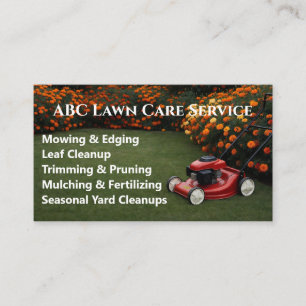 Lawnpro Premium Service Visitenkarte