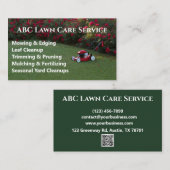 Lawnpro Premium Service Visitenkarte (Vorne/Hinten)