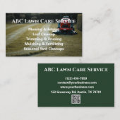 Lawnpro Premium-Service Visitenkarte (Vorne/Hinten)