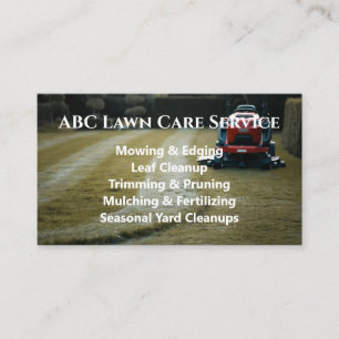 Lawnpro Premium-Service Visitenkarte