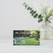 Lawnpro Premium Service Visitenkarte (Stehend Vorderseite)