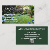 Lawnpro Premium Service Visitenkarte (Vorne/Hinten)