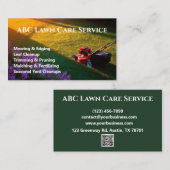 Lawnpro Premium Service Visitenkarte (Vorne/Hinten)