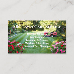 Lawnpro Premium Service Visitenkarte