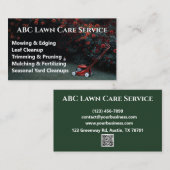 Lawnpro Premium-Service Visitenkarte (Vorne/Hinten)