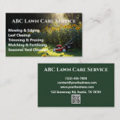 Lawnpro Premium Service Visitenkarte (Vorne/Hinten)