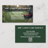 Lawnpro Premium Service Visitenkarte (Vorne/Hinten)