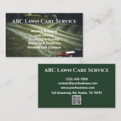 Lawnpro Premium Service Visitenkarte (Vorne/Hinten)