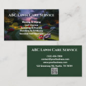 Lawnpro Premium Service Visitenkarte (Vorne/Hinten)