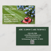 Lawnpro Premium Service Visitenkarte (Vorne/Hinten)