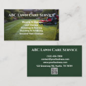 Lawnpro Premium Service Visitenkarte (Vorne/Hinten)