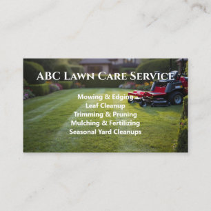 Lawnpro Premium Service Visitenkarte