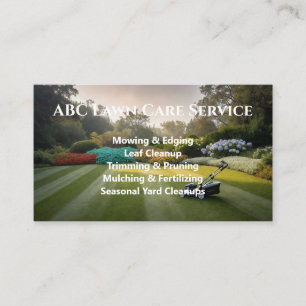 Lawnpro Premium Service Visitenkarte