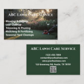 Lawnpro Premium-Service Visitenkarte (Vorne/Hinten)