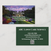 Lawnpro Premium Service Visitenkarte (Vorne/Hinten)