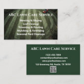Lawnpro Premium Service Visitenkarte (Vorne/Hinten)