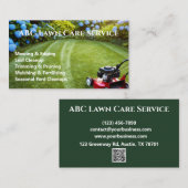 Lawnpro Premium Service Visitenkarte (Vorne/Hinten)