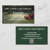Lawnpro Premium Service Visitenkarte (Vorne/Hinten)