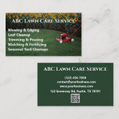 Lawnpro Premium Service Visitenkarte (Vorne/Hinten)