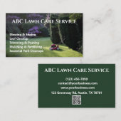 Lawnpro Premium Service Visitenkarte (Vorne/Hinten)