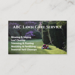 Lawnpro Premium Service Visitenkarte