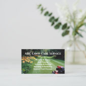 Lawnpro Premium Service Visitenkarte (Stehend Vorderseite)