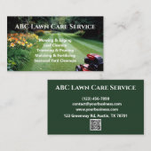 Lawnpro Premium Service Visitenkarte (Vorne/Hinten)