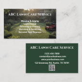 Lawnpro Premium Service Visitenkarte (Vorne/Hinten)