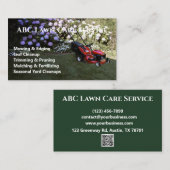 Lawnpro Premium Service Visitenkarte (Vorne/Hinten)