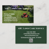 Lawnpro Premium-Service Visitenkarte (Vorne/Hinten)