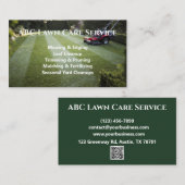 Lawnpro Premium Service Visitenkarte (Vorne/Hinten)