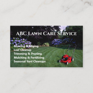 Lawnpro Premium Service Visitenkarte