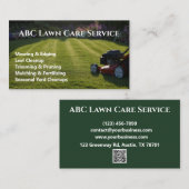 Lawnpro Premium Service Visitenkarte (Vorne/Hinten)