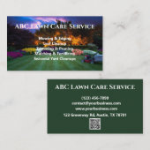 Lawnpro Premium Service Visitenkarte (Vorne/Hinten)