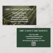 Lawnpro Premium Service Visitenkarte (Vorne/Hinten)