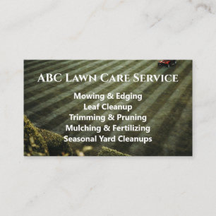 Lawnpro Premium Service Visitenkarte