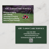 Lawnpro Premium-Service Visitenkarte (Vorne/Hinten)