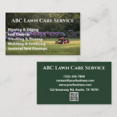 Lawnpro Premium Service Visitenkarte (Vorne/Hinten)